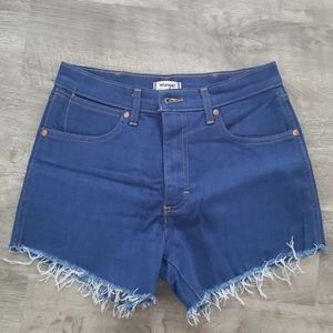 Wrangler Denim Cutoff Shorts, Blue